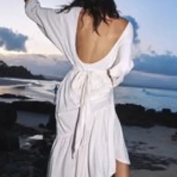 Free People Beach Garcia Midi Dress NWOT Medium - Picture 4 of 4